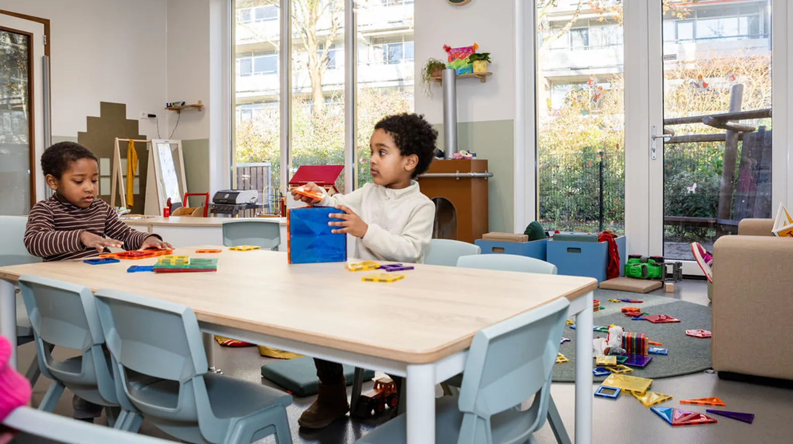 Binnenruimte van PO Avonturijn, Kind&co ludens