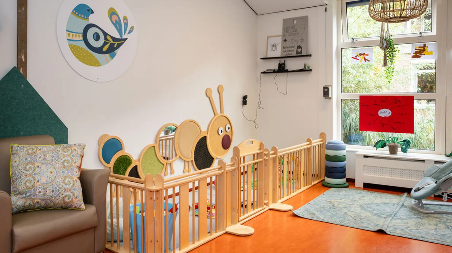 Binnenruimte KDV Vinkenrijk Vinkeveen Kind&co ludens