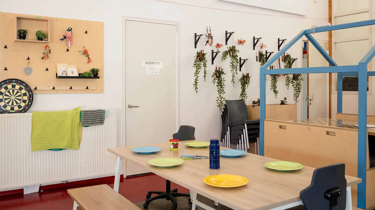 Binnenruimte van BSO 't Vlot in Mijdrecht Kind&co ludens