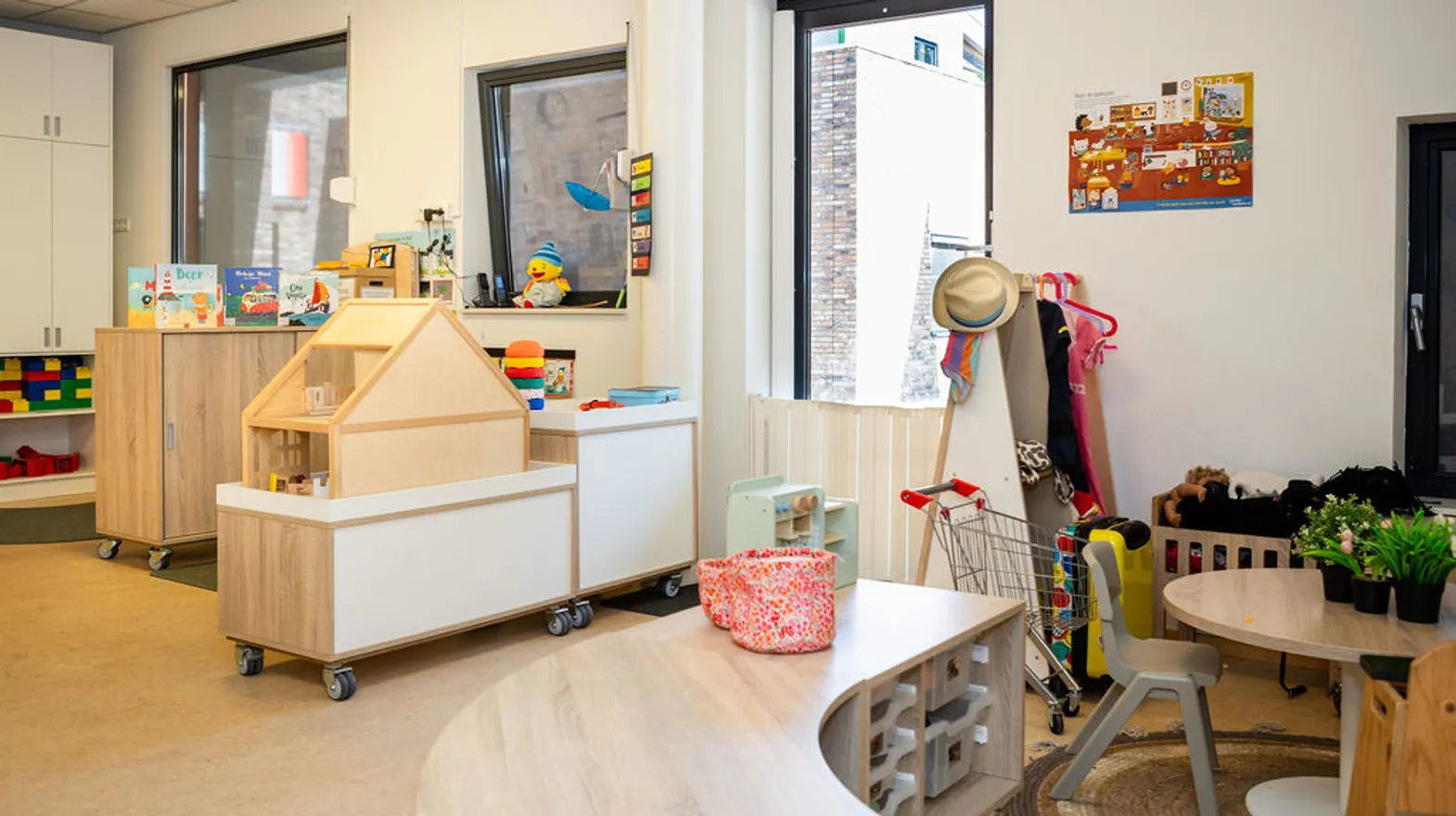 Binnenruimte van PO Hummelhonk, Kind&co ludens