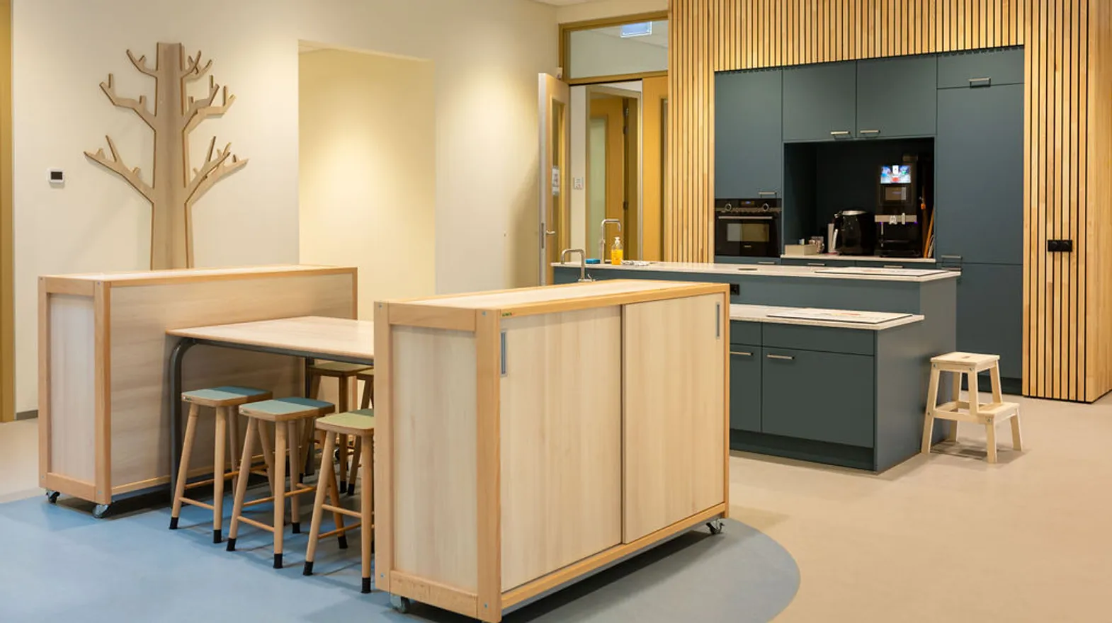 Binnenruimte van PO De Vlindertuin, Kind&co ludens