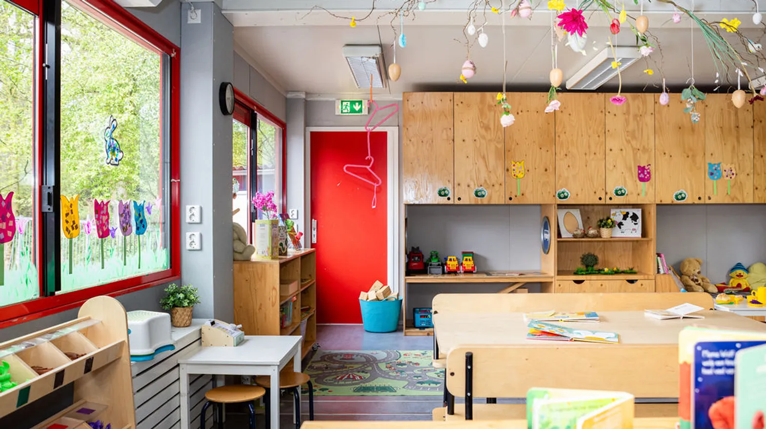 Binnenruimte van PO De Krullevaar, Kind&co ludens