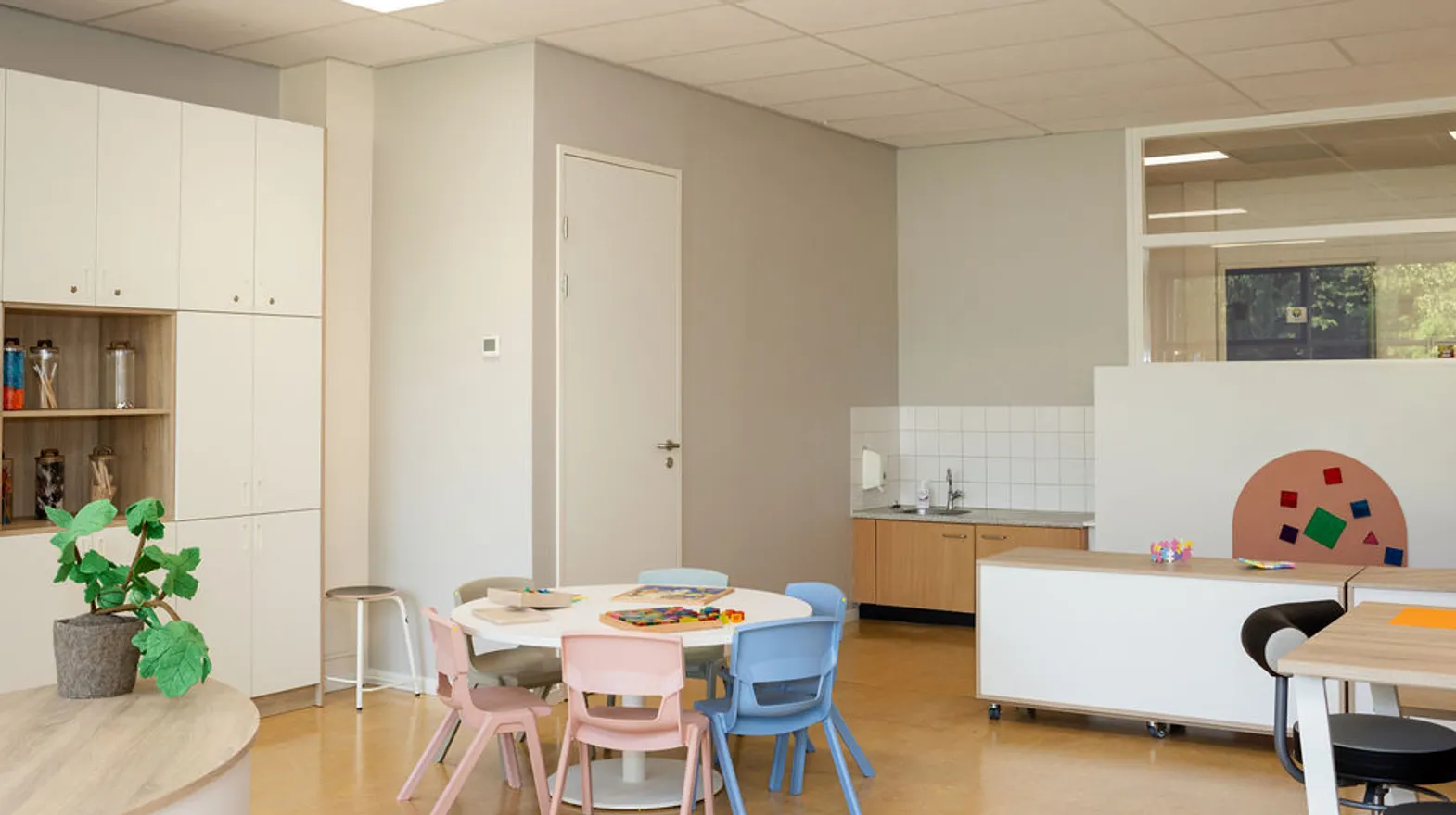 Binnenruimte BSO Piet Mondriaan Abcoude Kind&co ludens