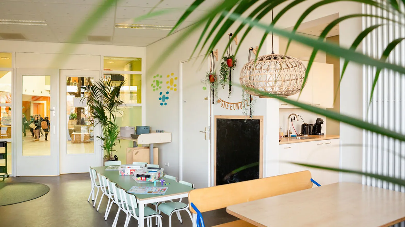 De groepsruimte van peuteropvang Sneeuwmuis, kinderopvang Kind&co ludens