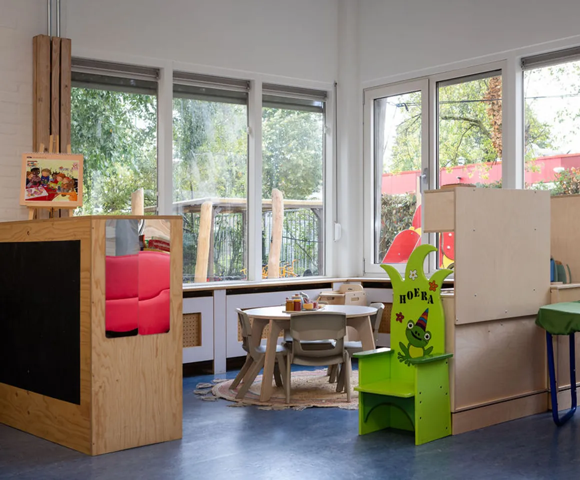 Binnenruimte PO 't Kikkertje Maarssen Kind&co ludens