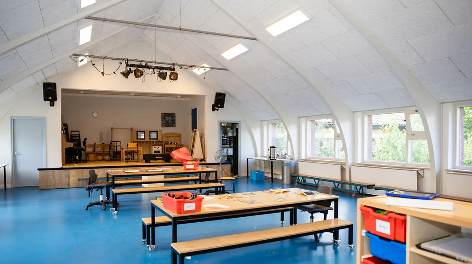 Binnenruimte van BSO Bellewite Utrecht Kind&co ludens