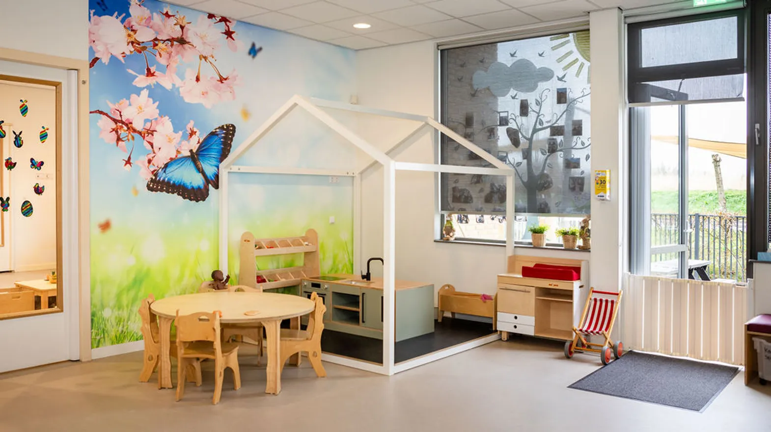 Binnenruimte van KDV Kersjes, Kind&co ludens