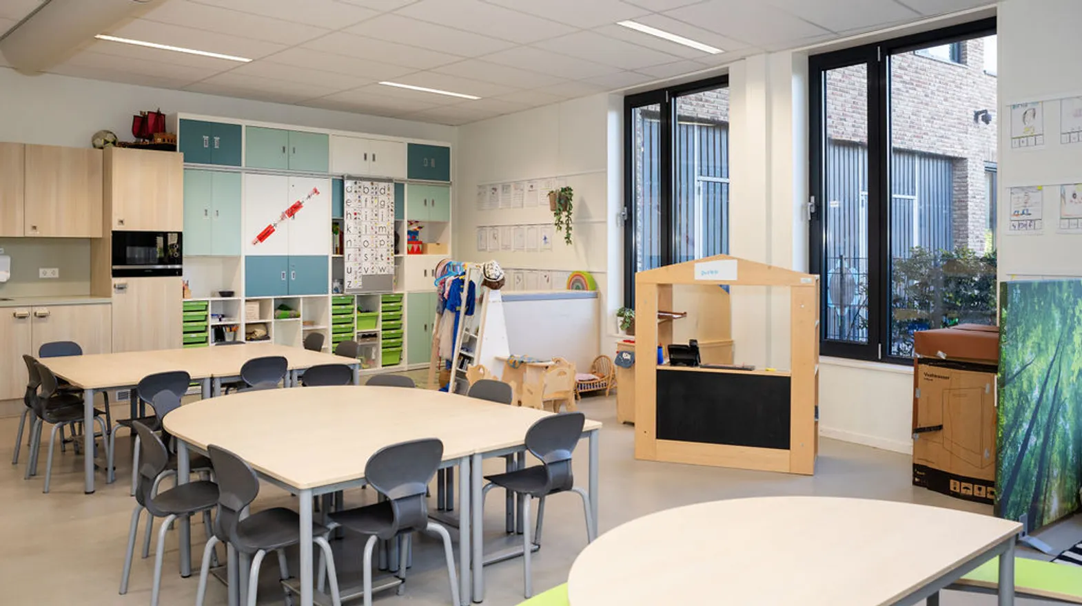 Binnenruimte BSO Haarzicht Vleuten kind&co ludens