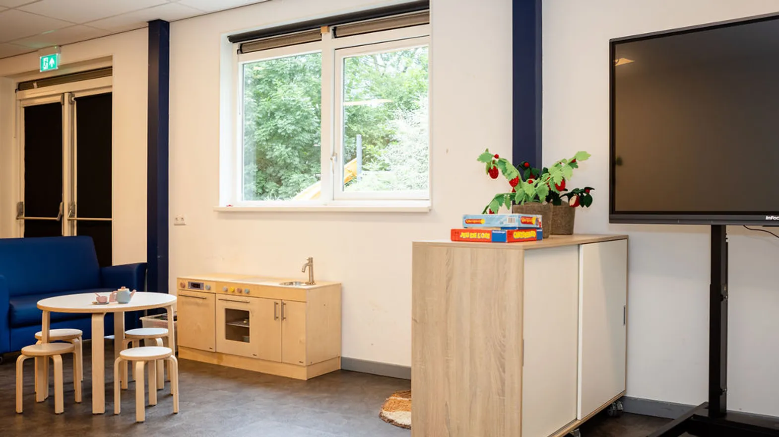 Binnenruimte BSO Bouwgein Nieuwegein Kind&co ludens