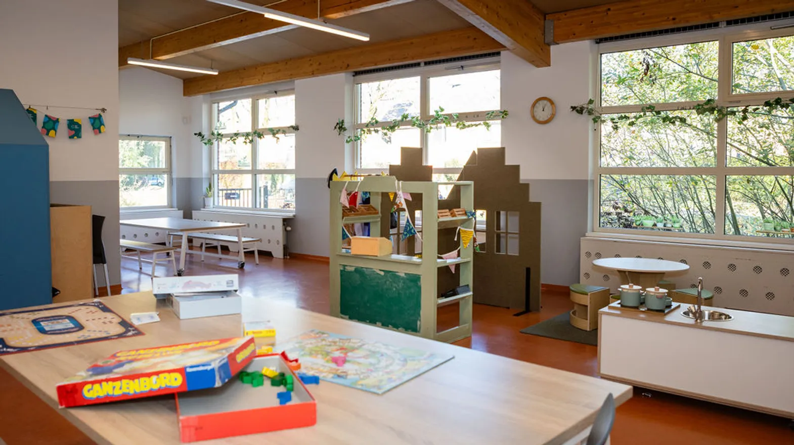 Binnenruimte van BSO 't Vlot in Mijdrecht Kind&co ludens