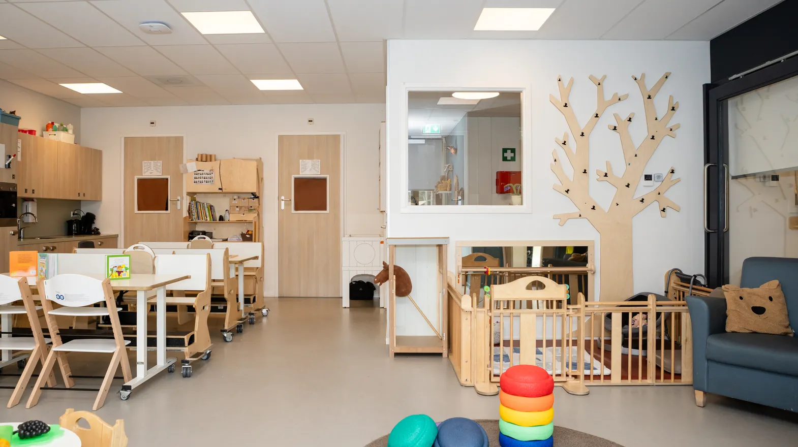 Binnenruimte KDV Haarzicht Vleuten Kind&co ludens