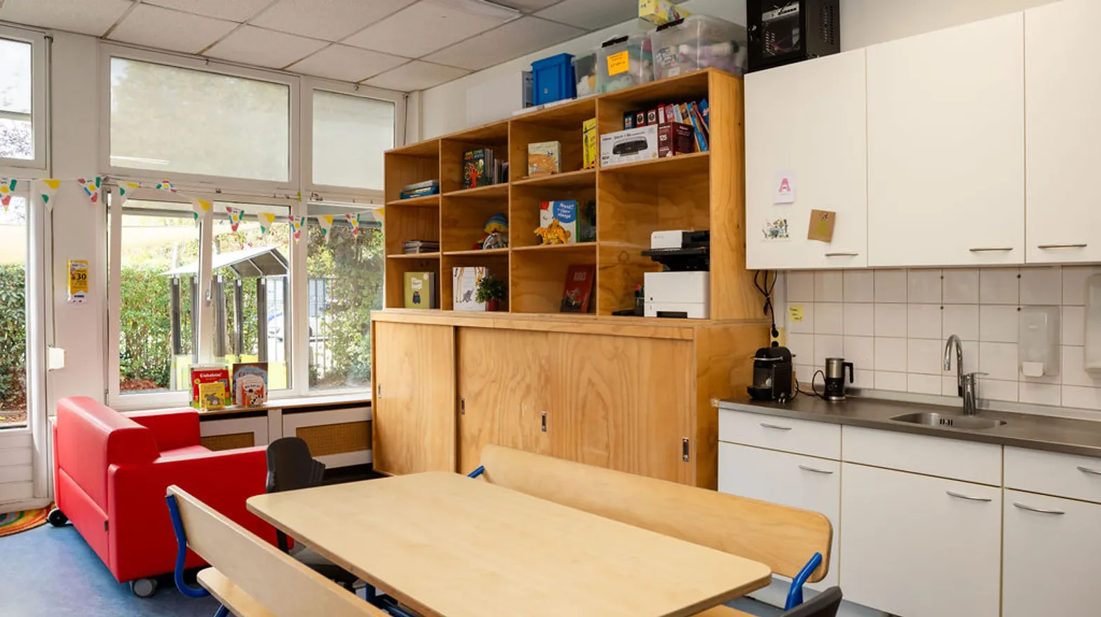 Binnenruimte PO 't Kikkertje Maarssen Kind&co ludens