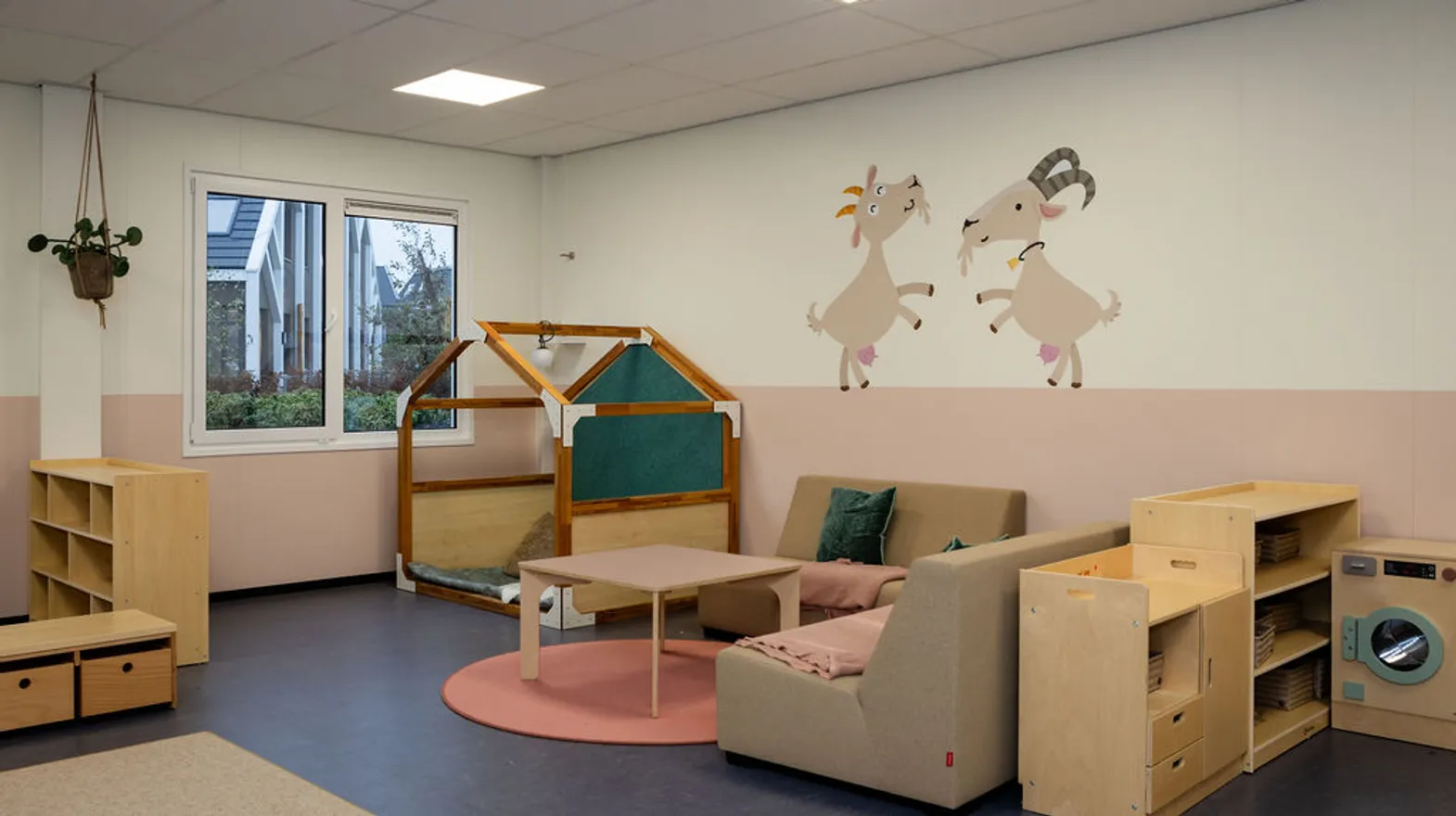 Binnenruimte van KDV Beweegbende, Kind&co ludens