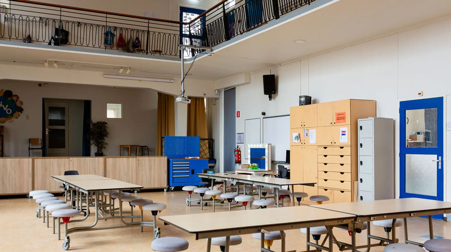 Binnenruimte van BSO Scheepsmaatjes, Kind&co ludens