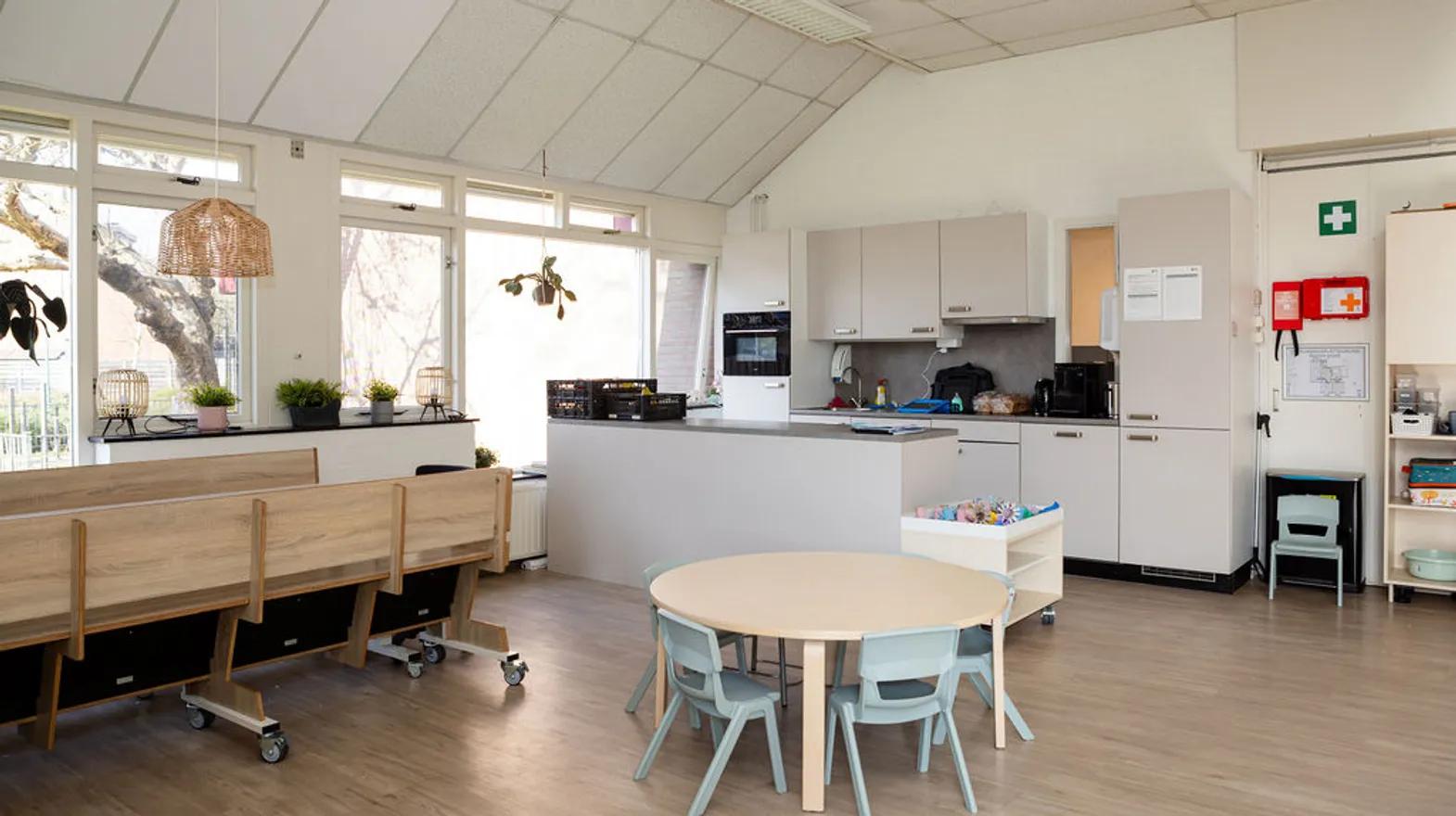 Binnenruimte van BSO Rakkers, Kind&co ludens