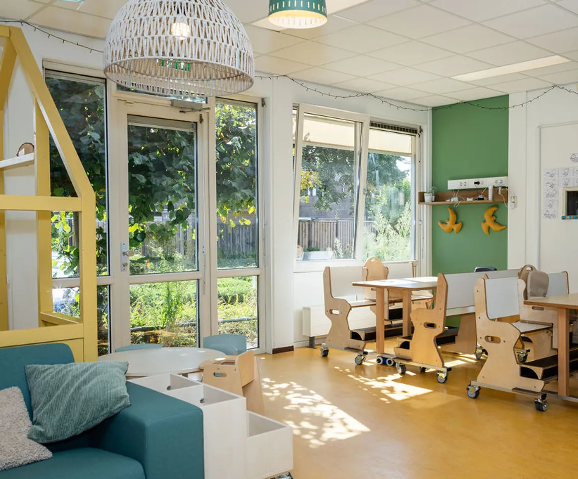 Binnenruimte KDV Kwibus Maarssen Kind&co ludens