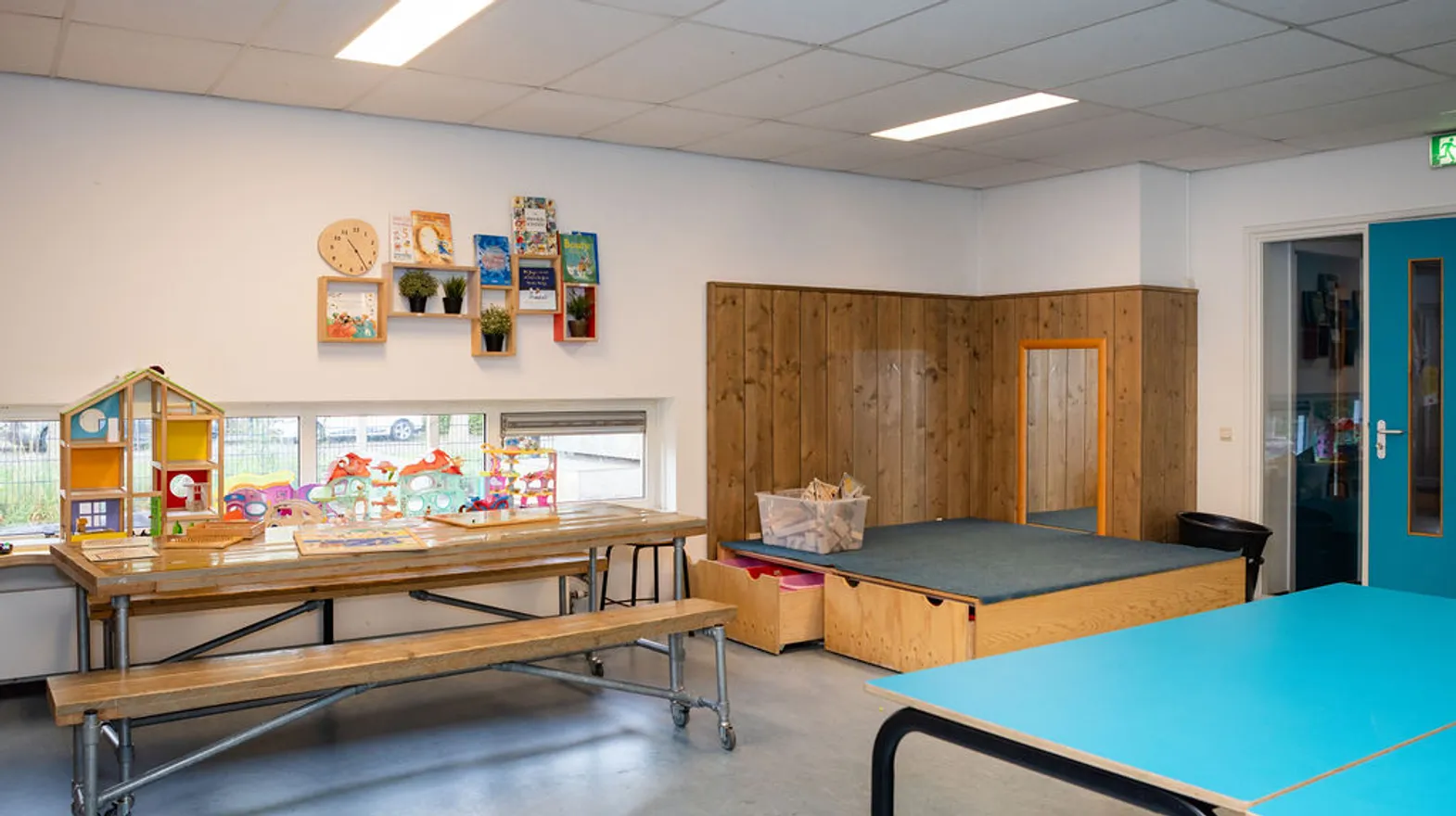 Binnenruimte BSO Touwladder Wilnis Kind&co ludens