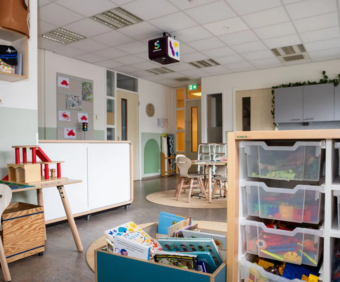 Binnenruimte PO Robinson Nieuwegein Kind&co ludens