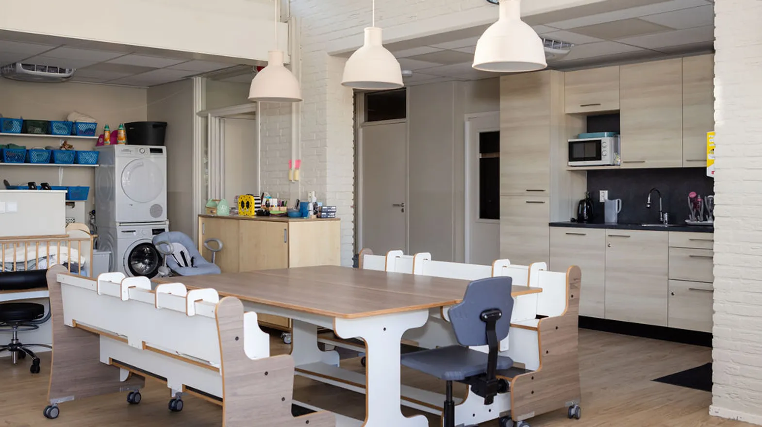 Binnenruimte van KDV Windroos, Kind&co ludens