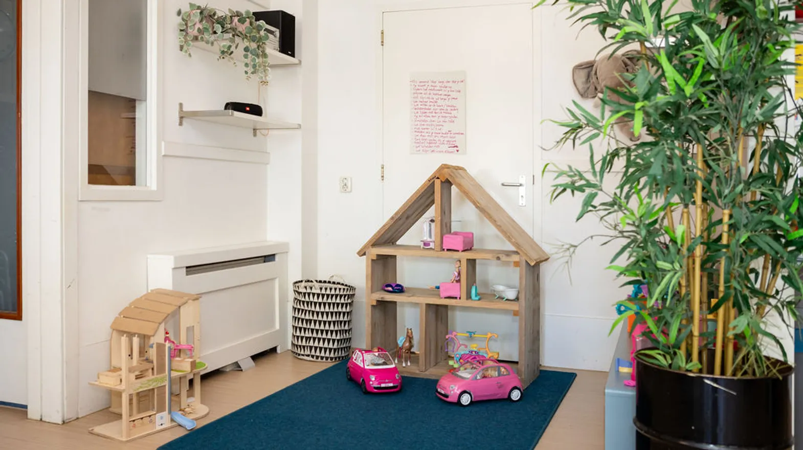 Binnenruimte van BSO Schoolwoningen, Kind&co ludens