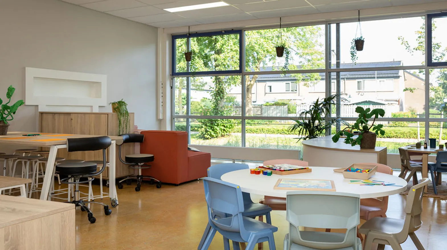 Binnenruimte BSO Piet Mondriaan Abcoude Kind&co ludens