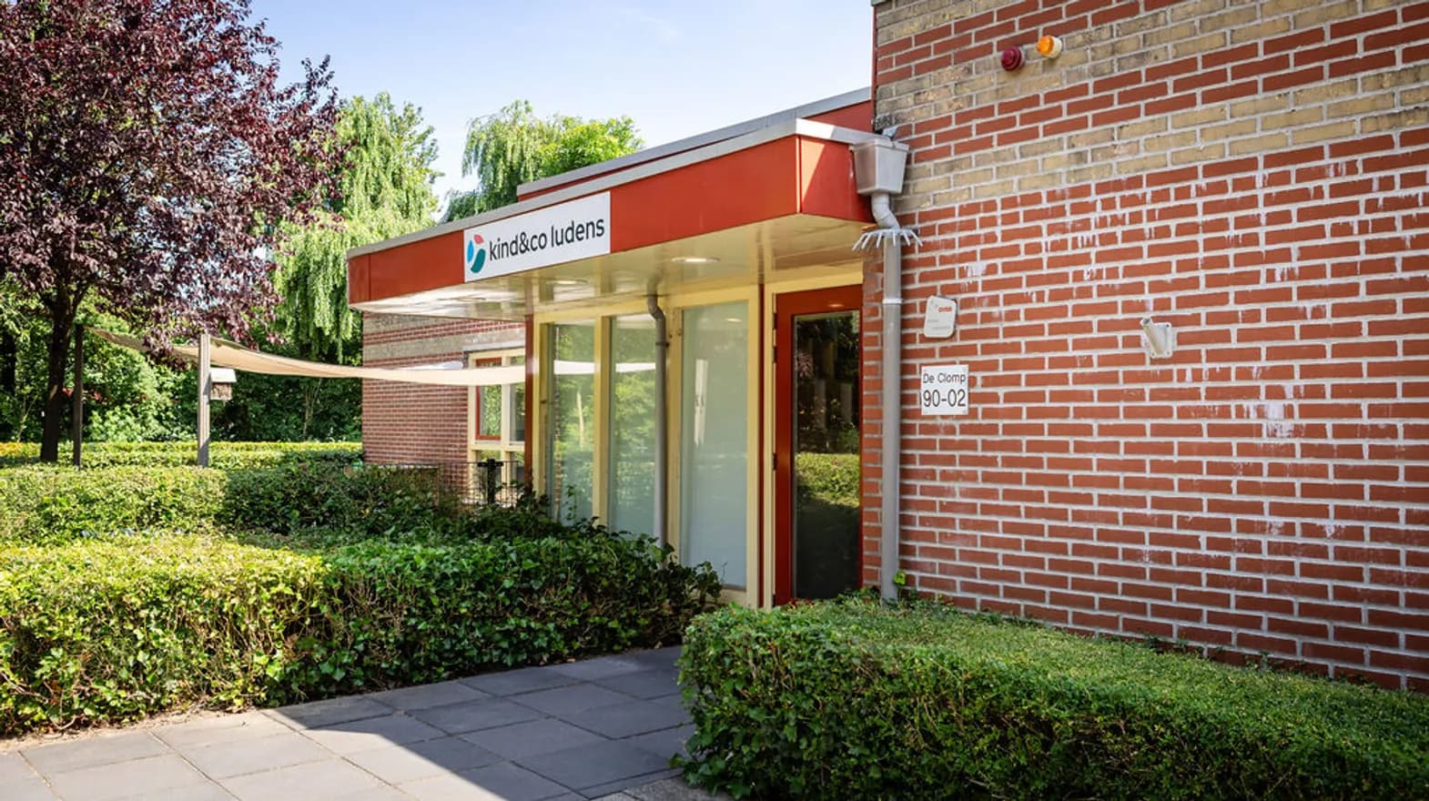 Buitenruimte van KDV Beestenboel, Kind&co ludens