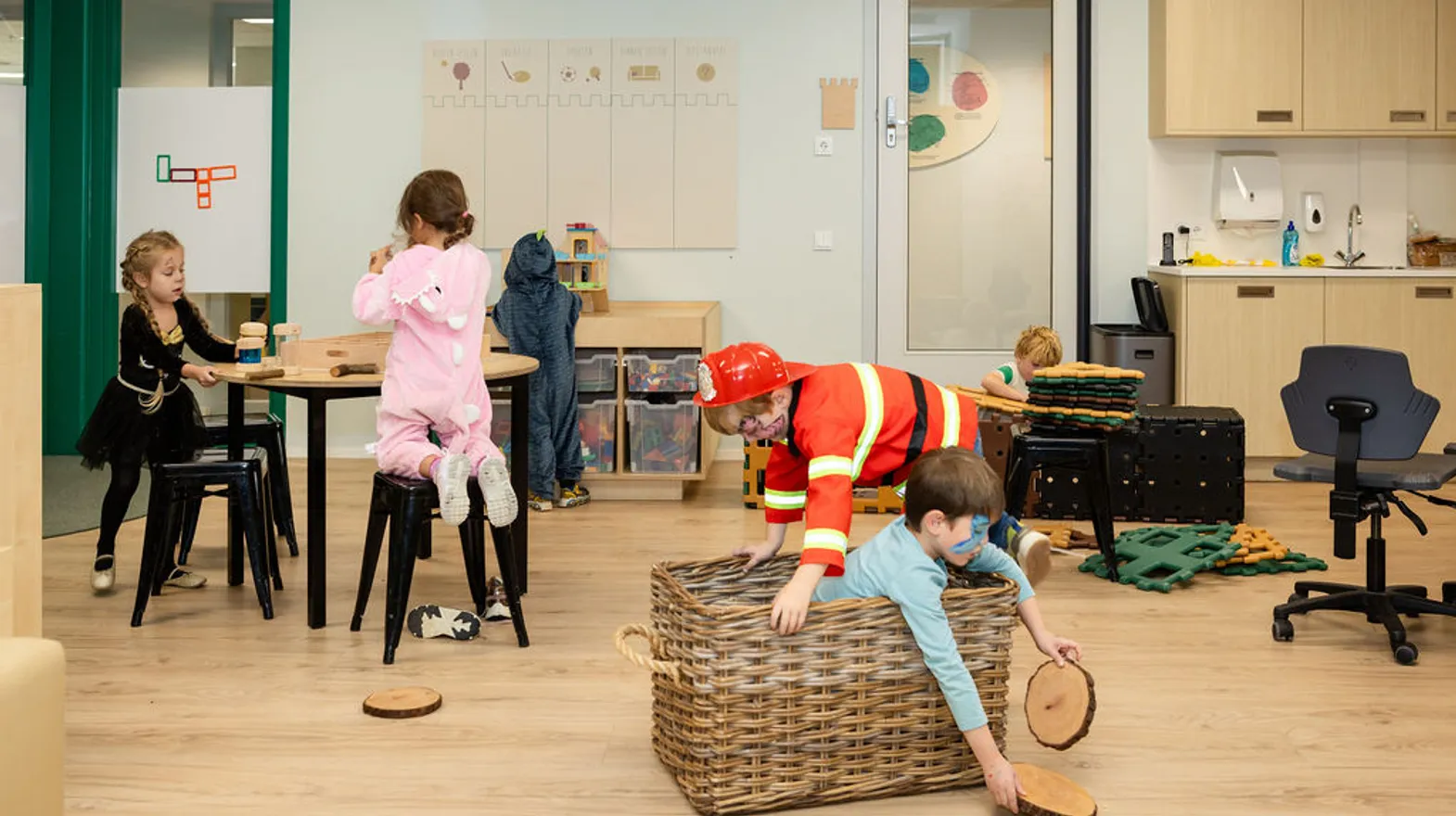 Binnenruimte BSO Willibrord Vleuten Kind&co ludens