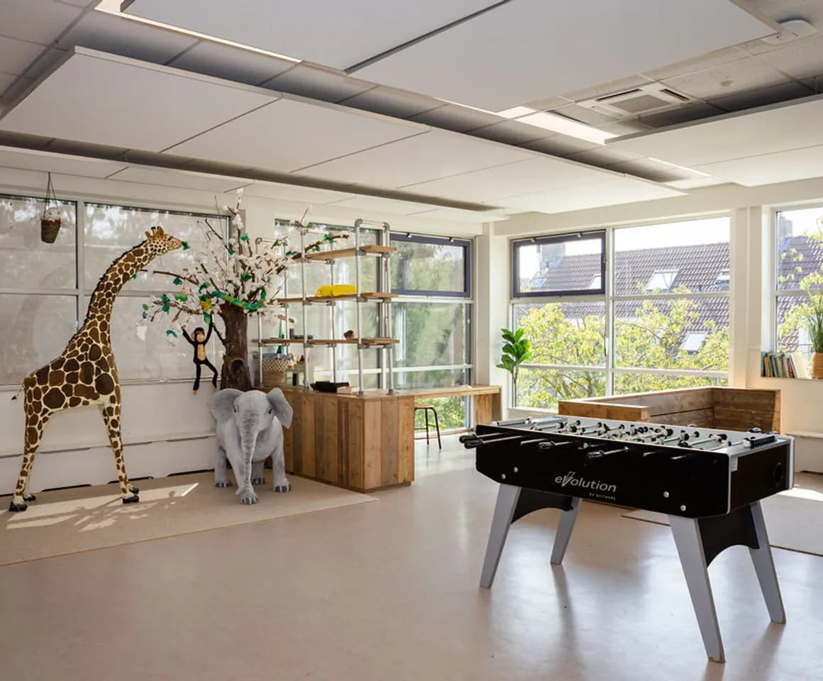 Binnenruimte BSO Piet Mondriaan Abcoude Kind&co ludens