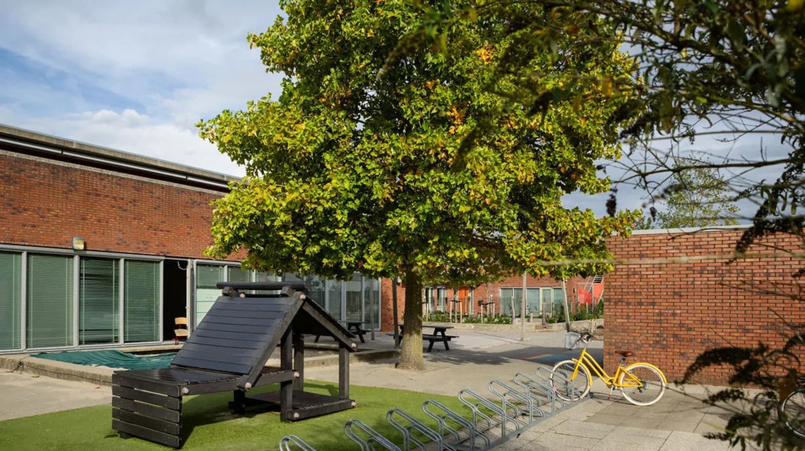 Buitenruimte BSO Feestkasteel De Meern Kind&co ludens