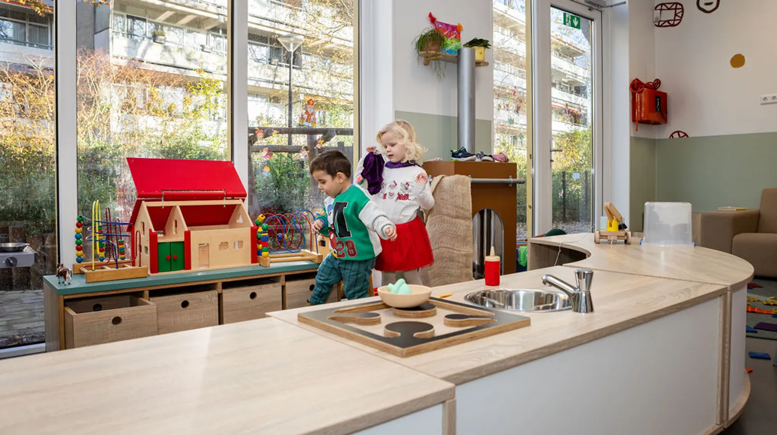 Binnenruimte van PO Avonturijn, Kind&co ludens