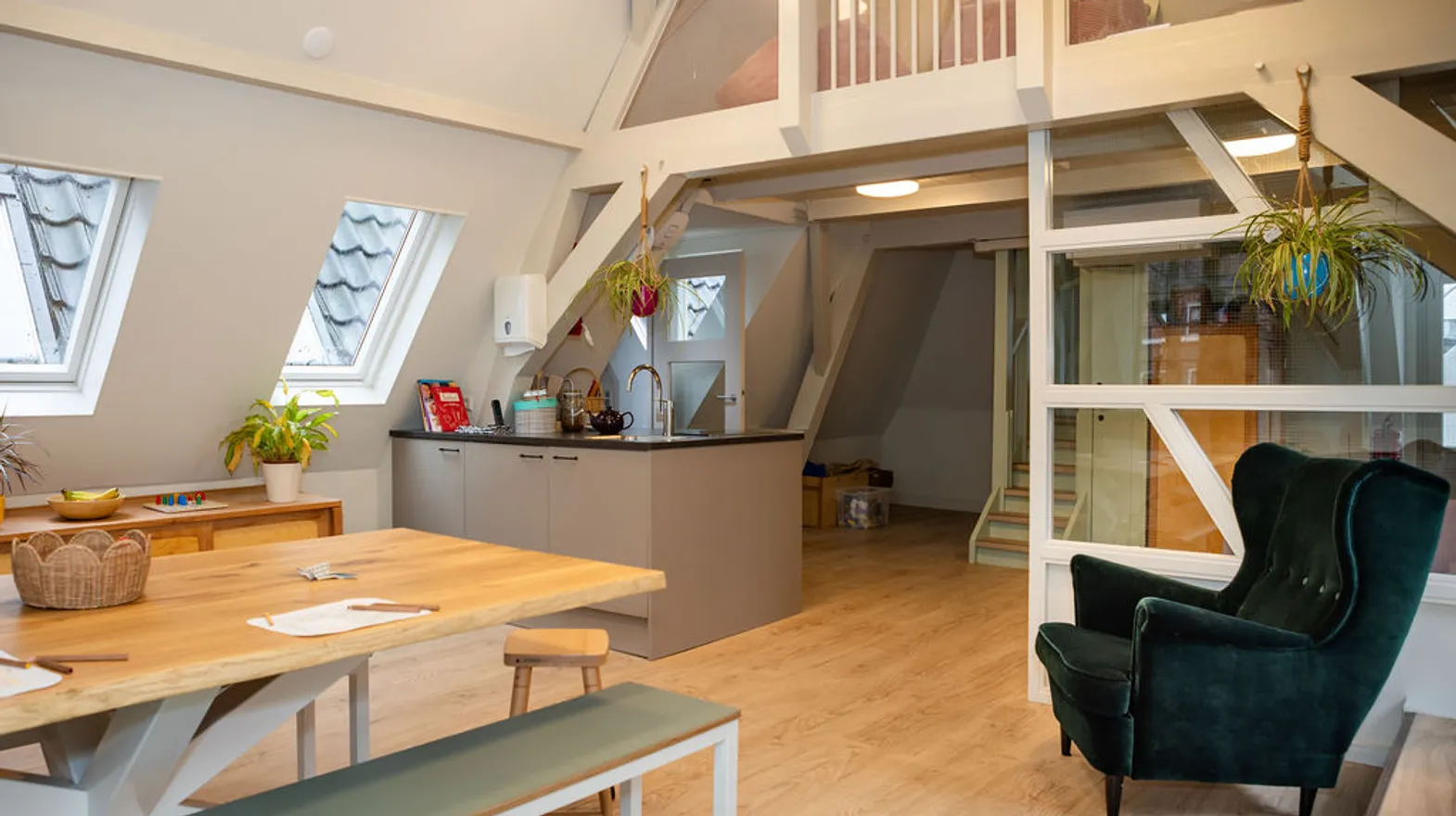 Binnenruimte van BSO Salto, Kind&co ludens