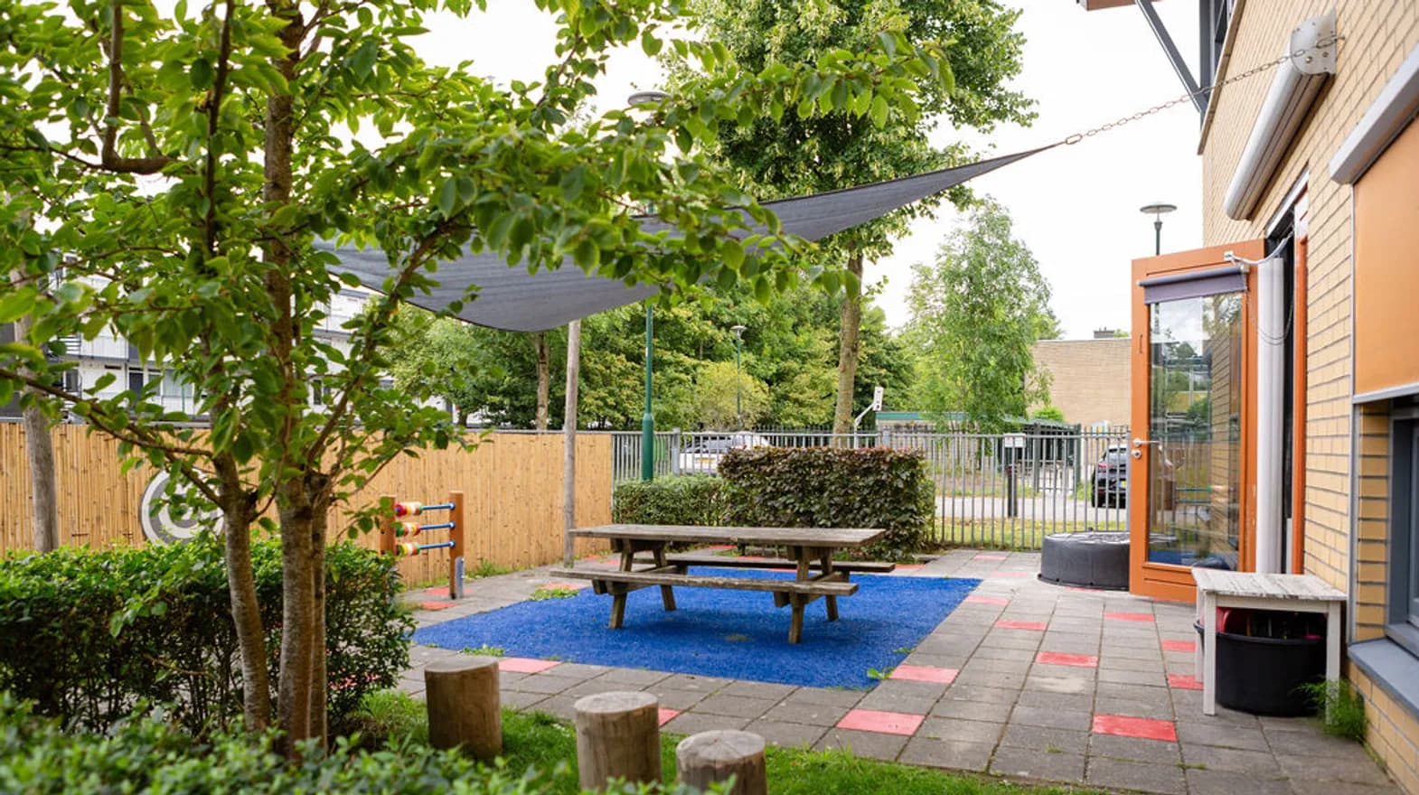 Buitenruimte KDV Spruit Breukelen Kind&co ludens