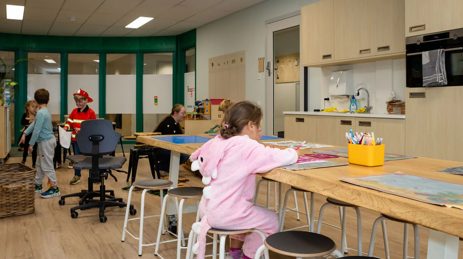 Binnenruimte BSO Willibrord Vleuten Kind&co ludens