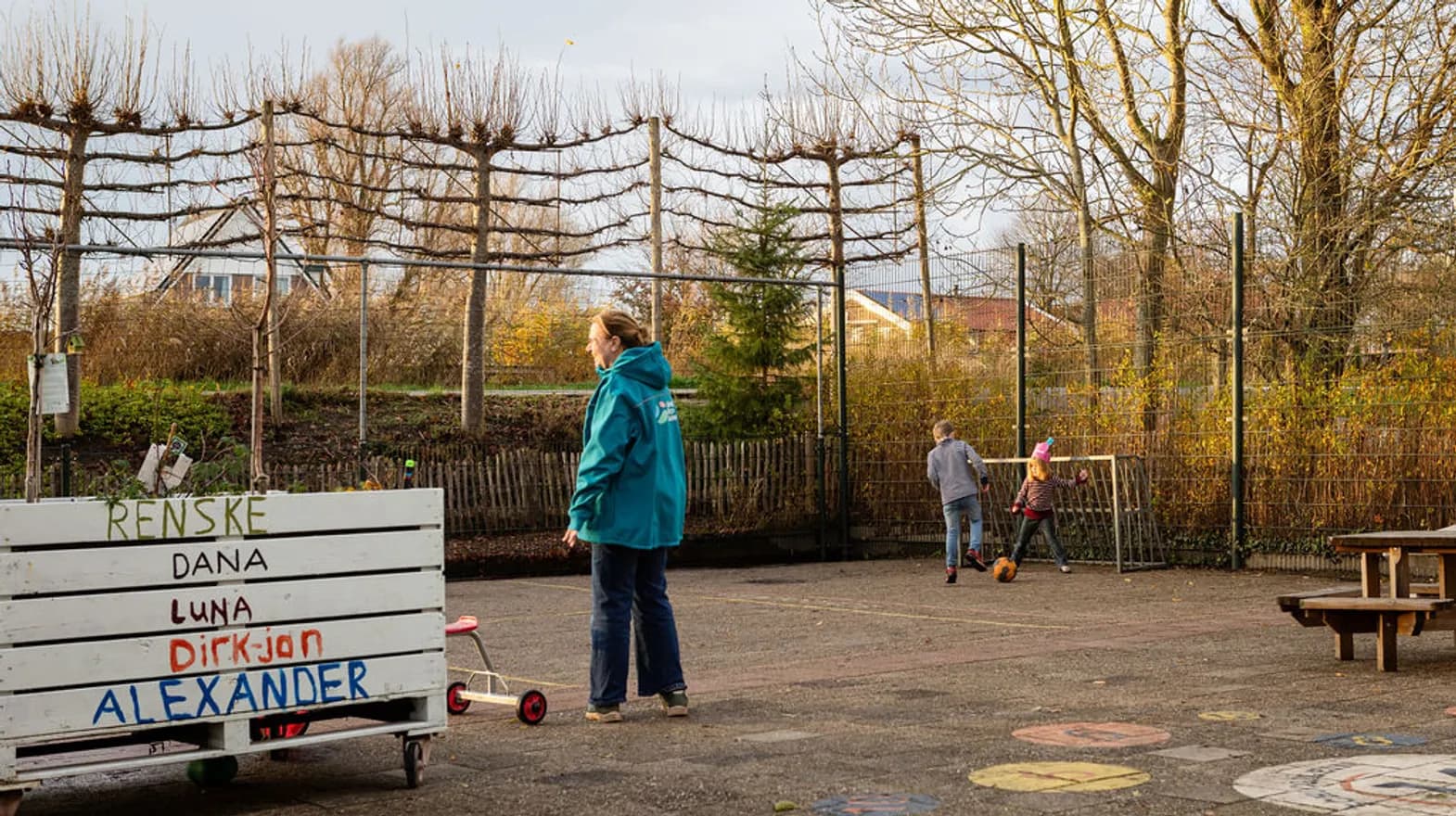 Buitenruimte BSO Zon De Hoef Kind&co ludens