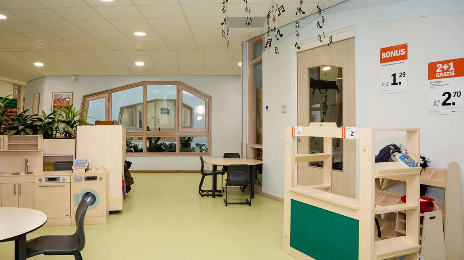 Binnenruimte BSO Sand Castle Amsterdam Kind&co ludens