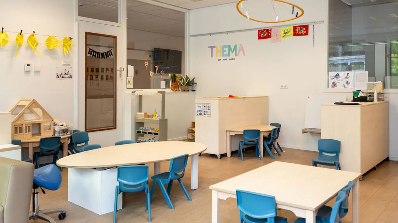 Binnenruimte van PO Gagel in Utrecht van Kind&co ludens