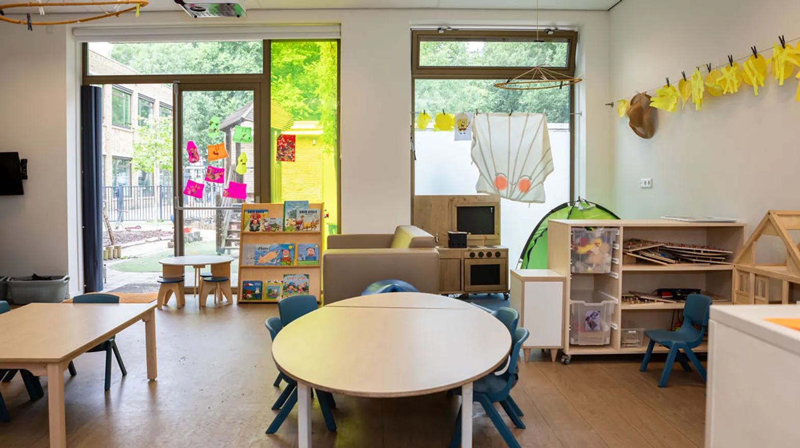 Binnenruimte van PO Gagel in Utrecht van Kind&co ludens