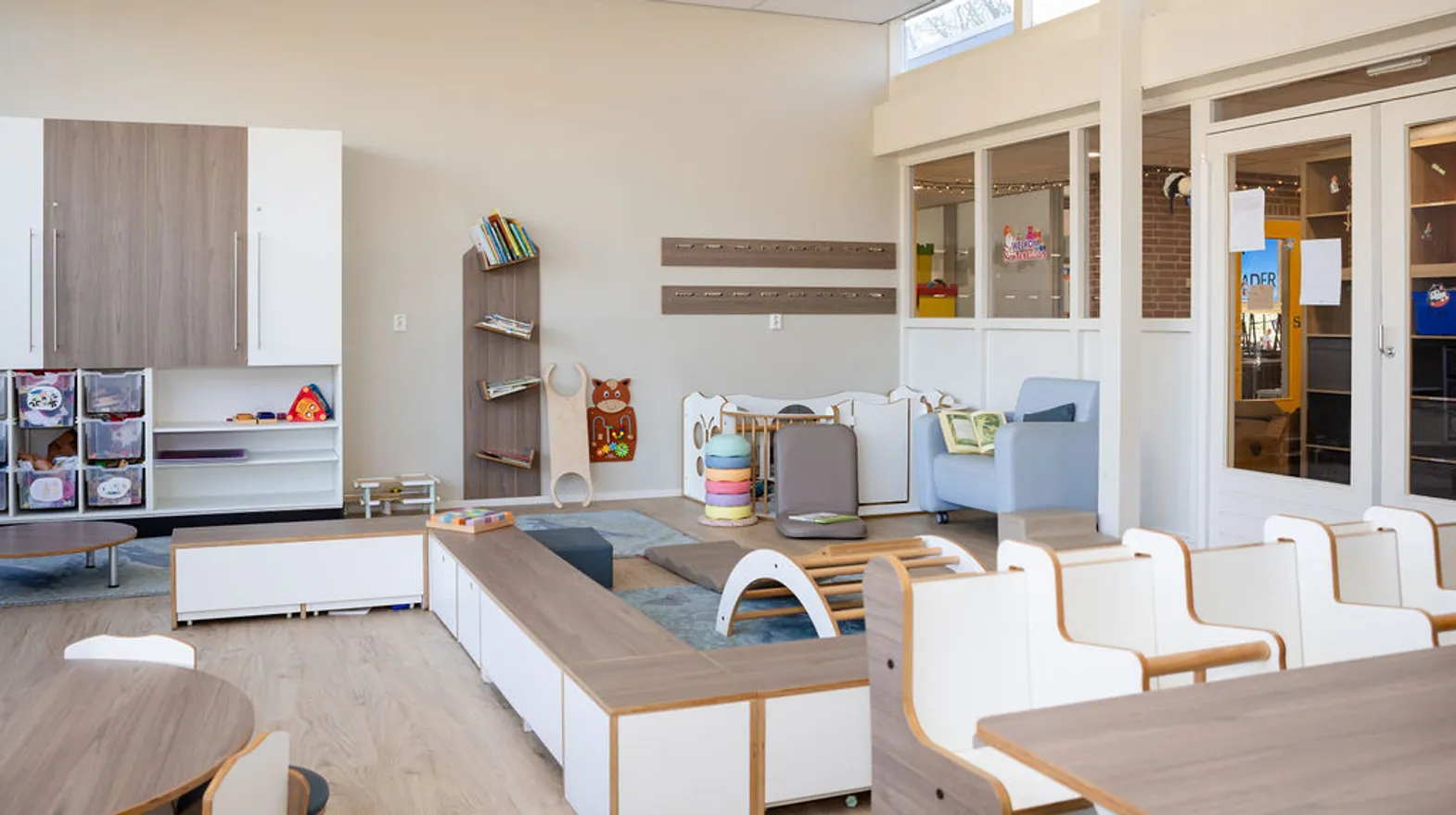 Binnenruimte van KDV Windroos, Kind&co ludens