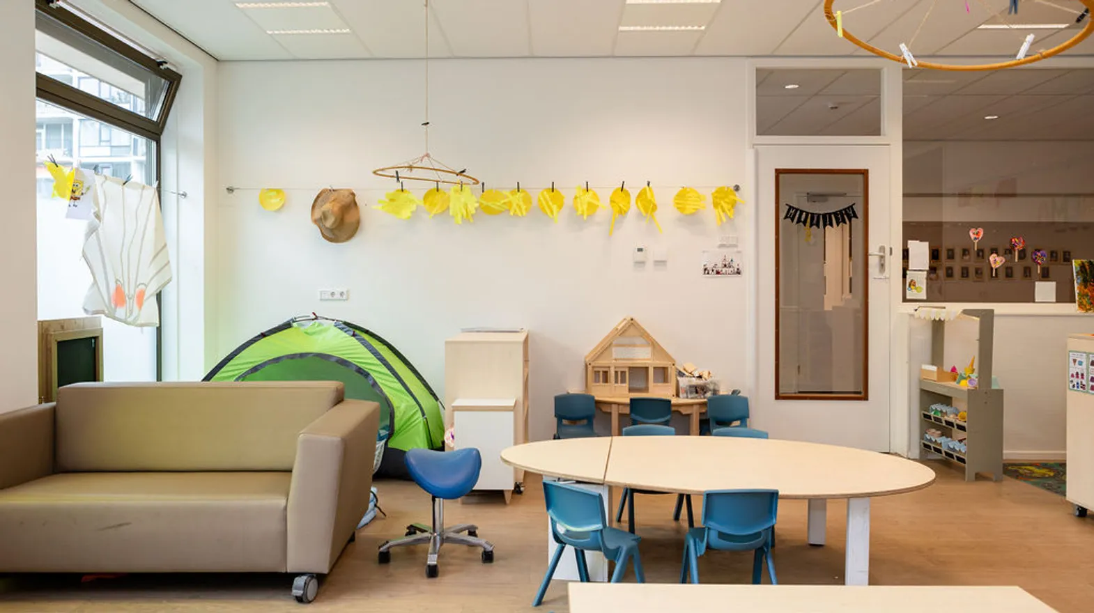 Binnenruimte van PO Gagel in Utrecht van Kind&co ludens