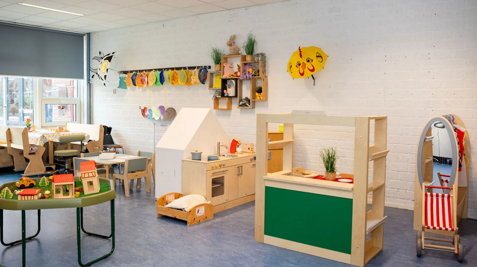 Binnenruimte van PO Zeesterren, Kind&co ludens