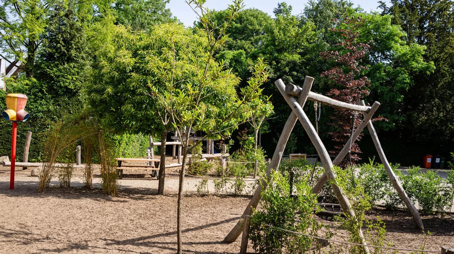 Buitenruimte BSO van Dijck Bilthoven Kind&co ludens