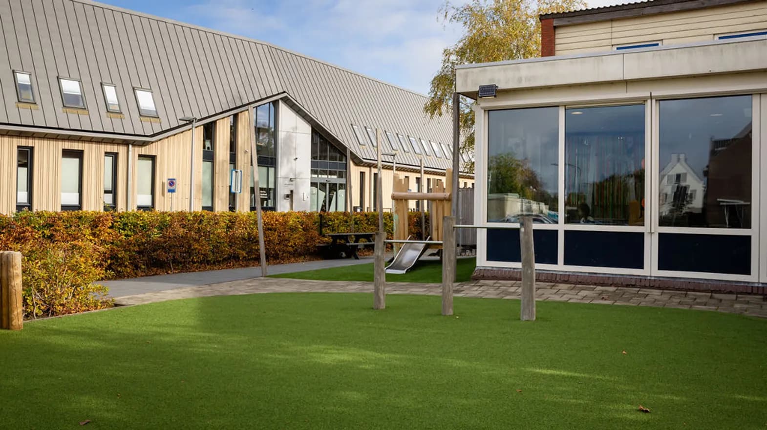 Buitenruimte BSO Vinkenrijk Vinkeveen Kind&co ludens