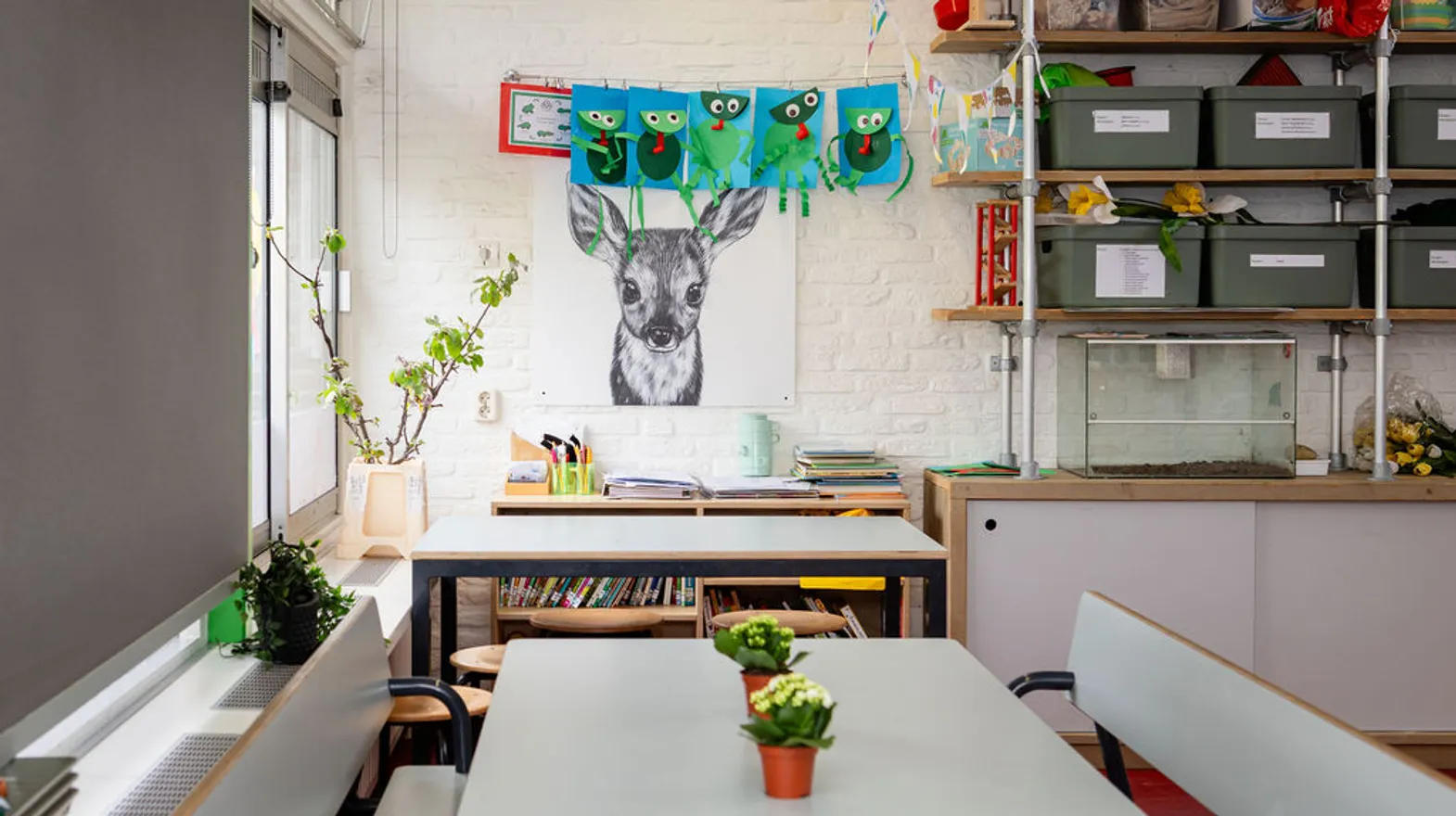 Binnenruimte van PO De Hortus, Kind&co ludens