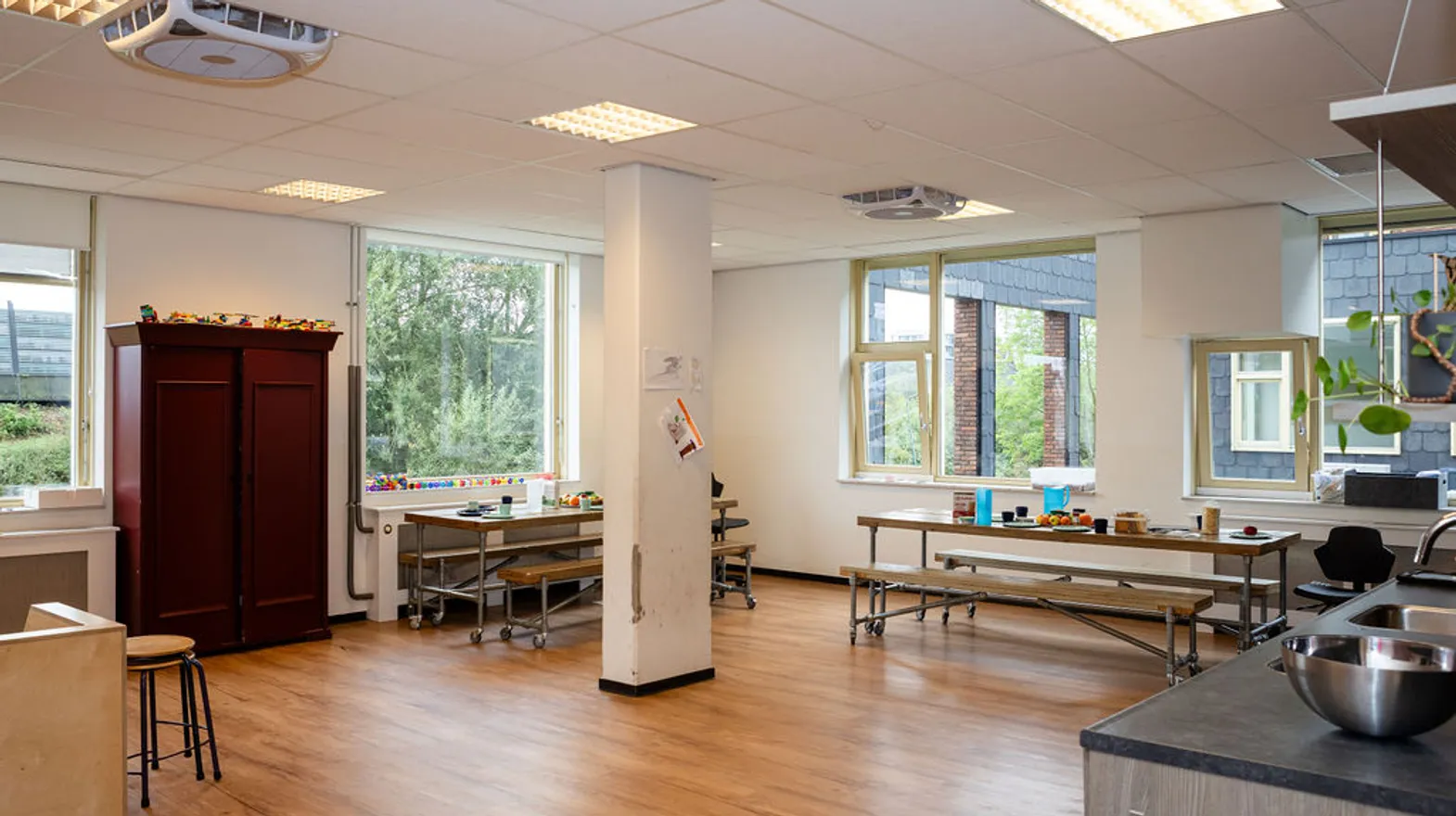 Binnenruimte BSO Schatgravers Utrecht Kind&co ludens