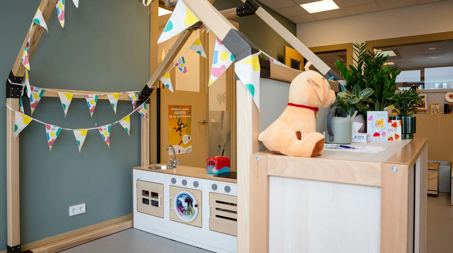 Binnenruimte van PO De Vlindertuin, Kind&co ludens