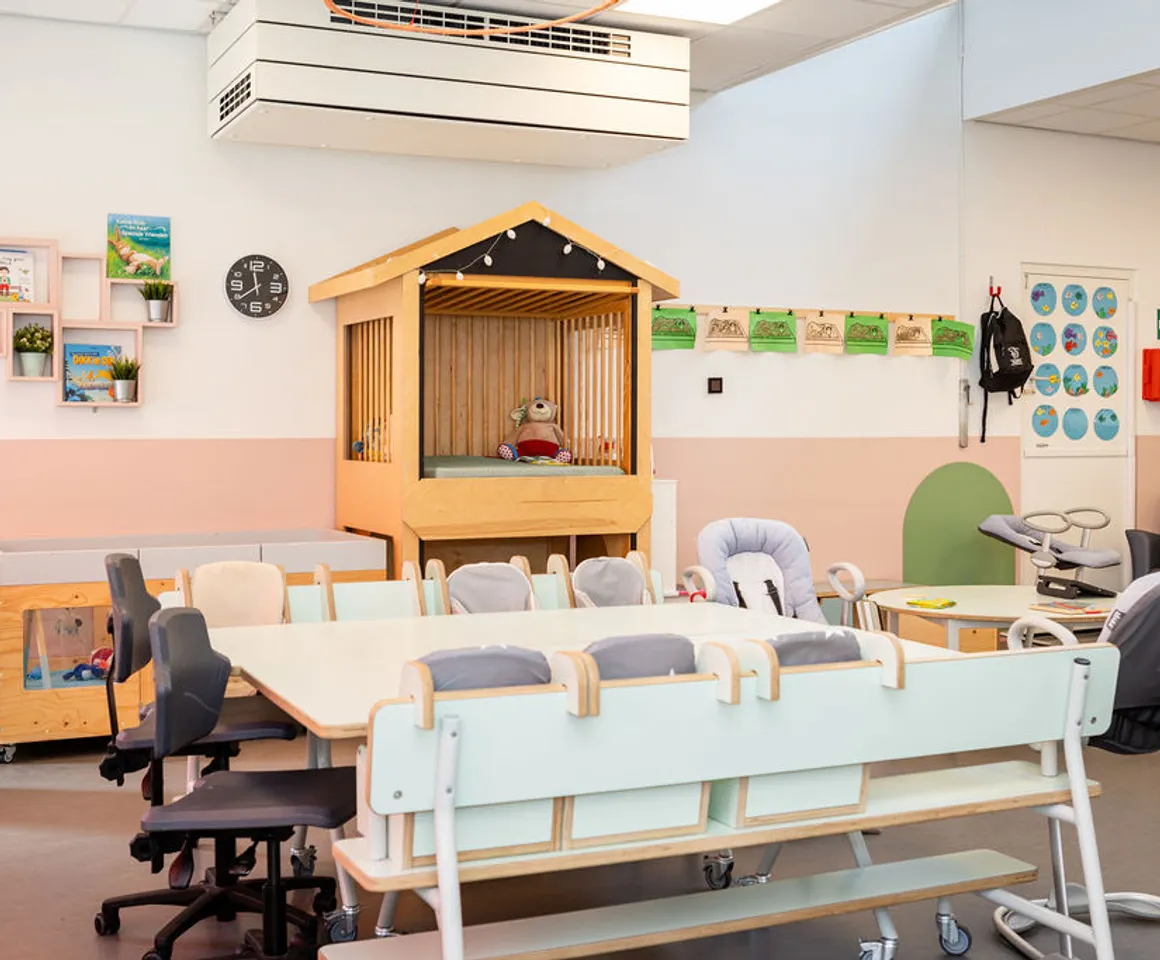 Binnenruimte KDV Waterwereld Nieuwegein Kind&co ludens