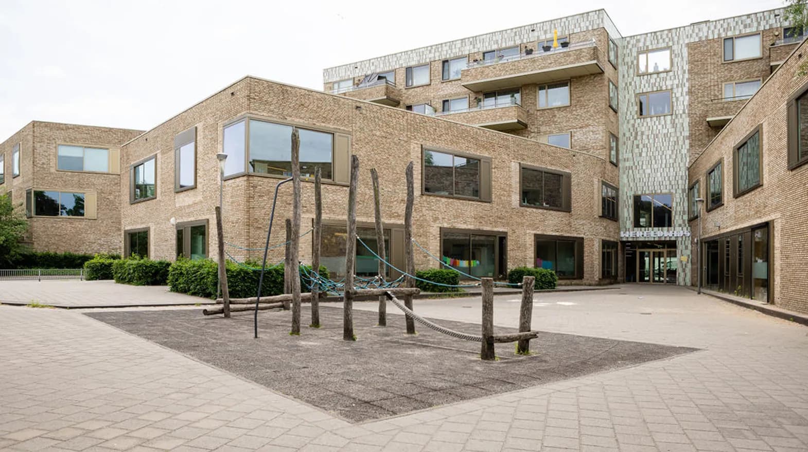 Buitenruimte BSO Steenarend Bilthoven Kind&co ludens