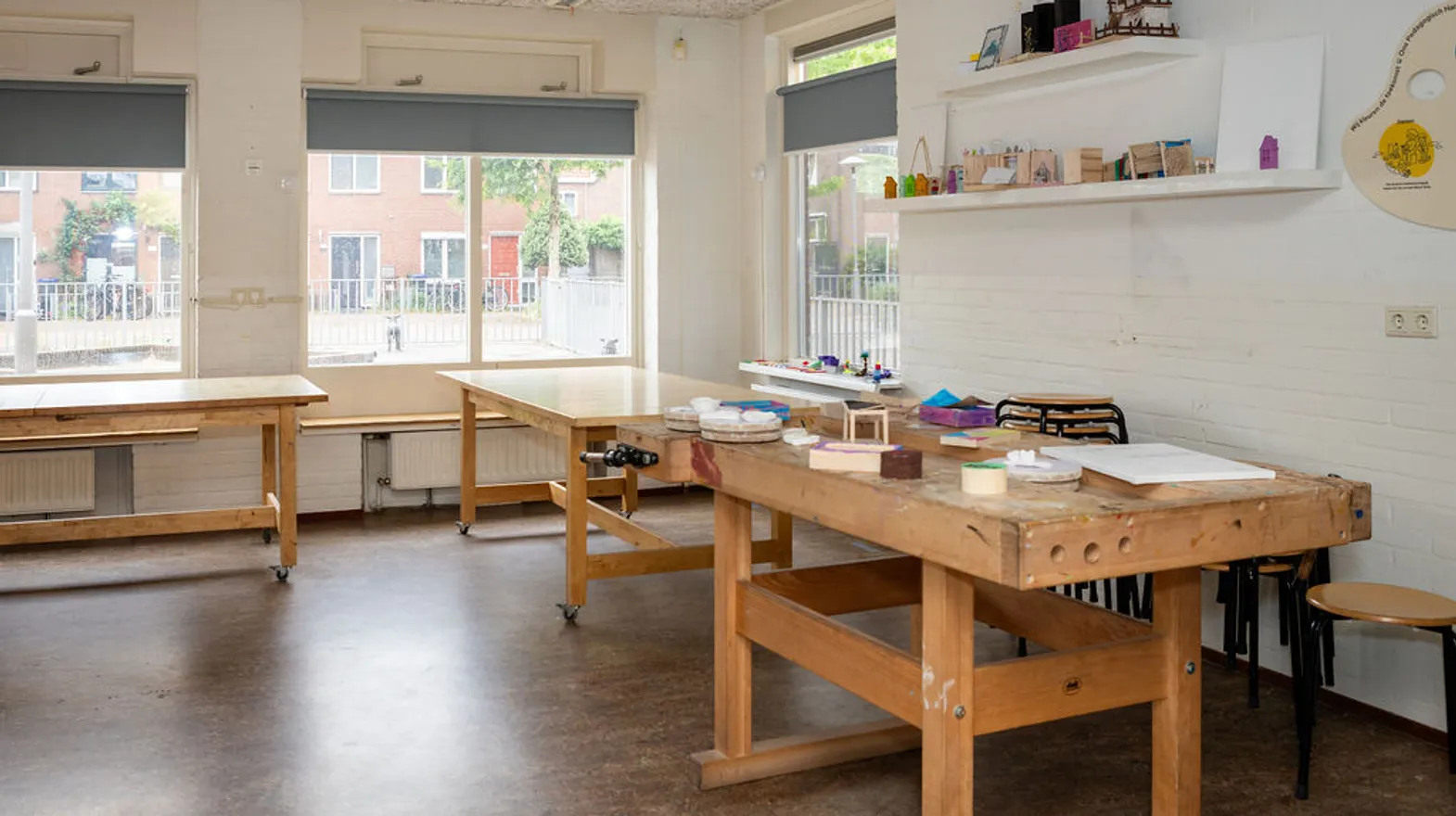 De groepsruimte van buitenschoolse opvang Strandlopers bij kinderopvang Kind&co Ludens