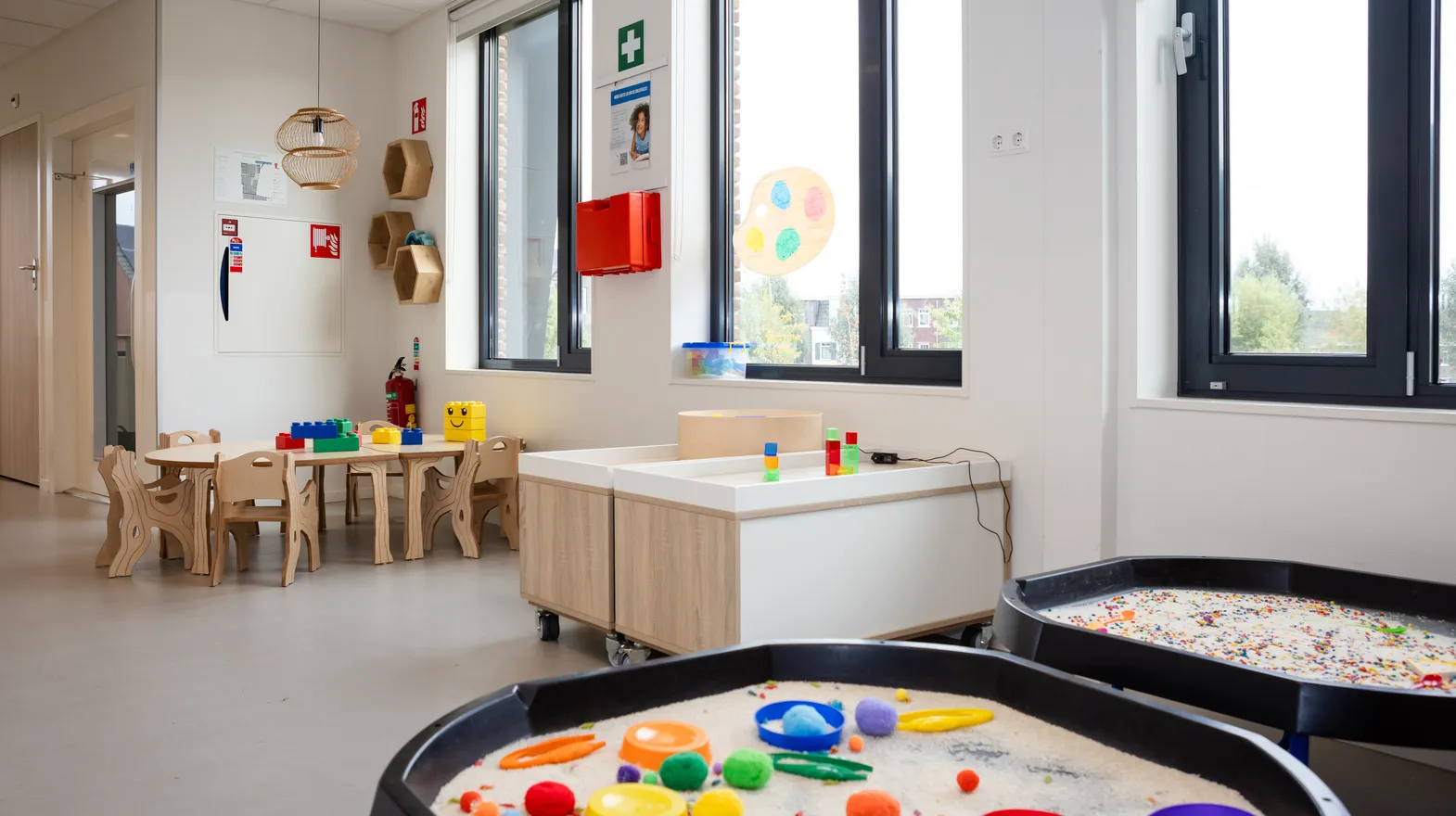 Binnenruimte KDV Haarzicht Vleuten Kind&co ludens