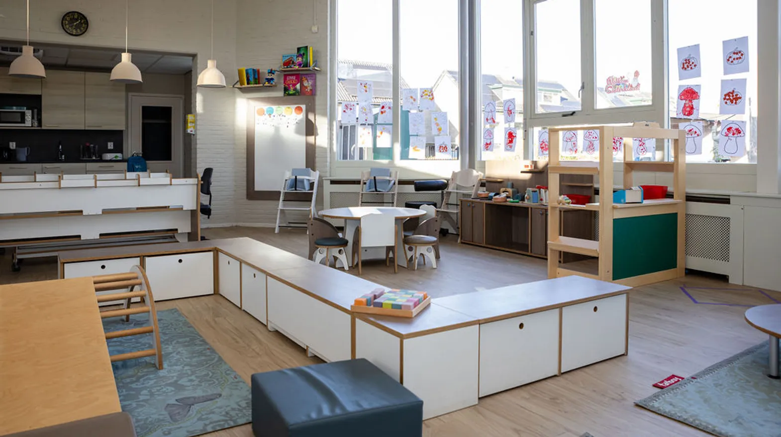 Binnenruimte van KDV Windroos, Kind&co ludens